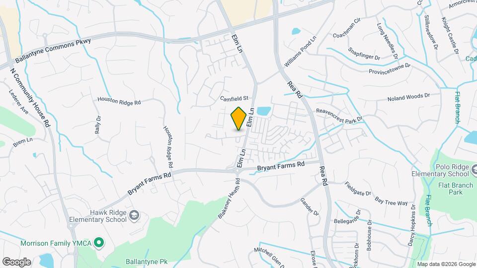 8616 Robinson Forest Dr Map and Location Details