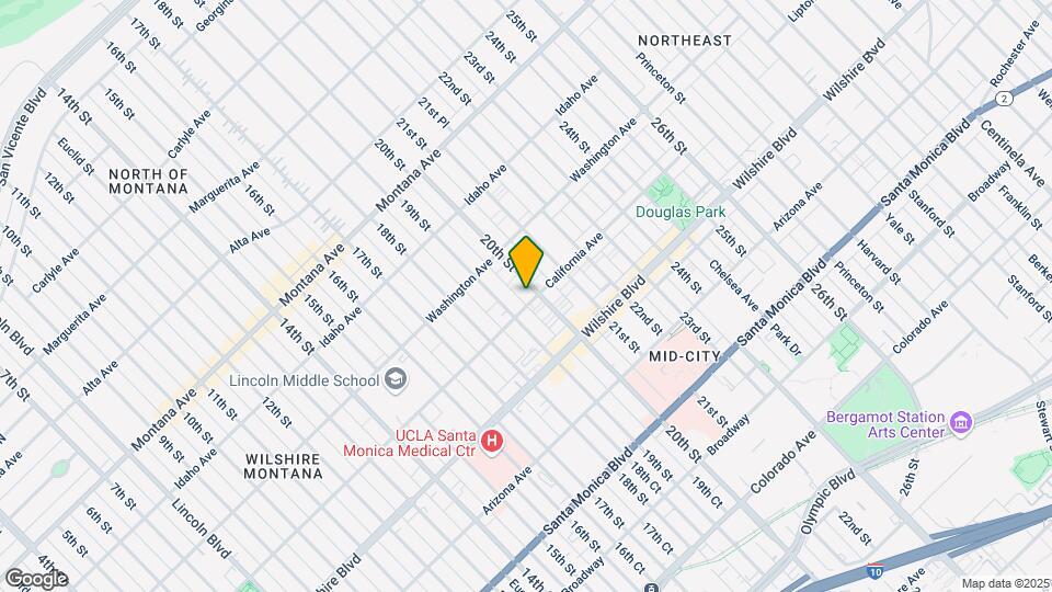 20th St. Apartments Mapa y Detalles de la Ubicación