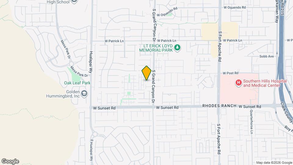 9847 W Overlook Ridge Ave, Unit 2183 Mapa y Detalles de la Ubicación