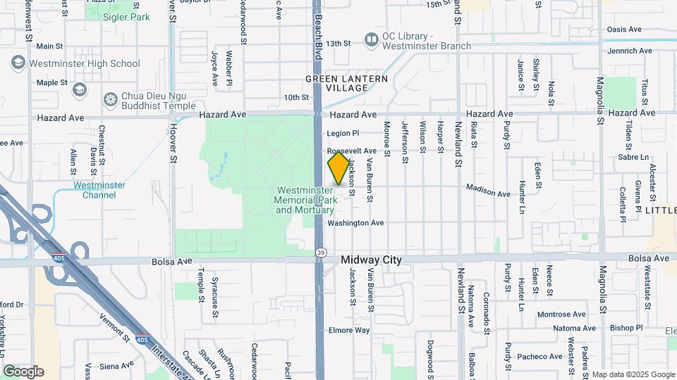 8082 Madison Ave Map and Location Details