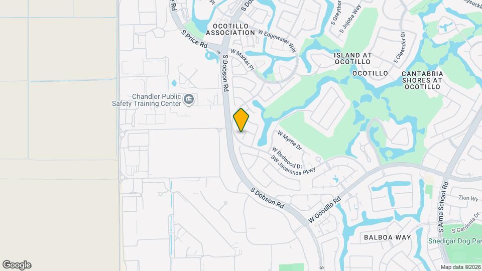 3820 S Acacia Ct Map and Location Details