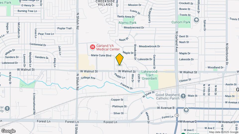 2057 W Walnut St Mapa y Detalles de la Ubicación