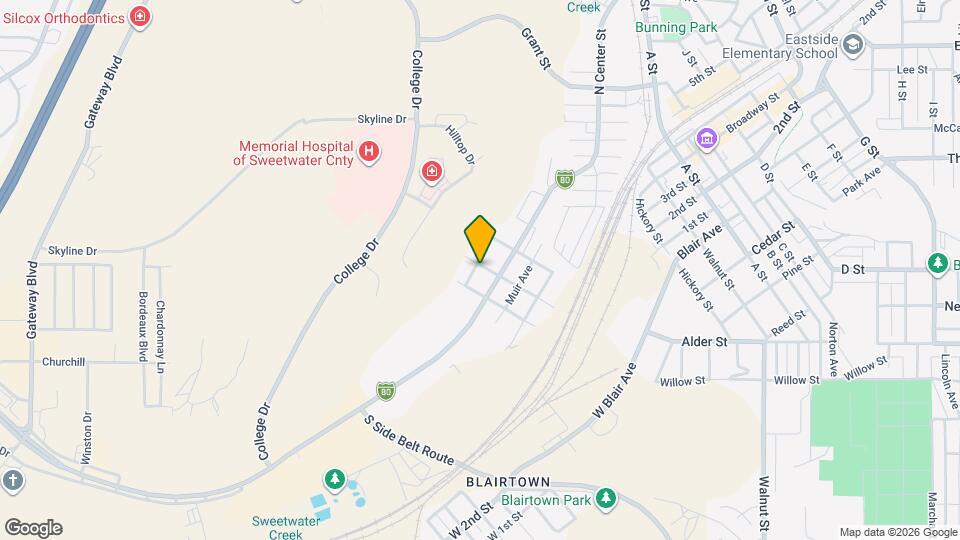 509 Swan St Map and Location Details