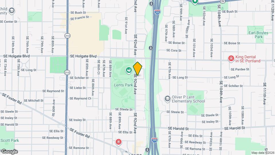 4728 SE 92nd Ave Map and Location Details