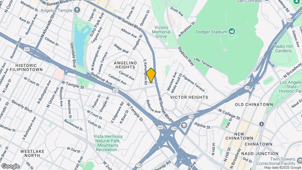 1119 Marion Ave Mapa y Detalles de la Ubicación