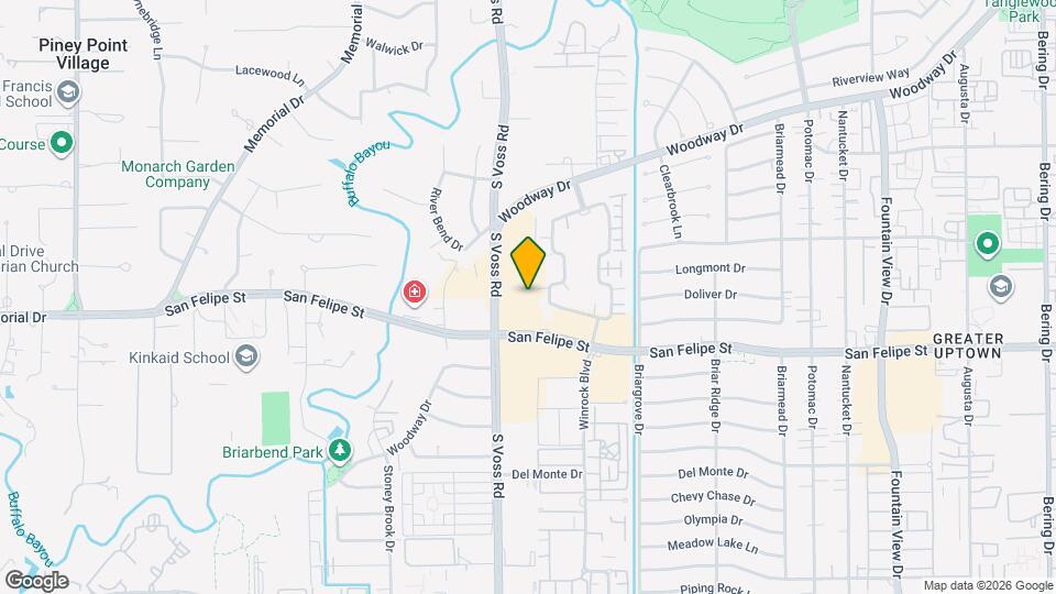 6524 San Felipe St Map and Location Details