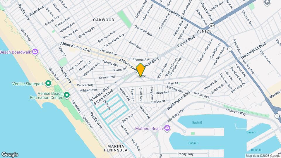 1781 1/2 Washington Way Map and Location Details