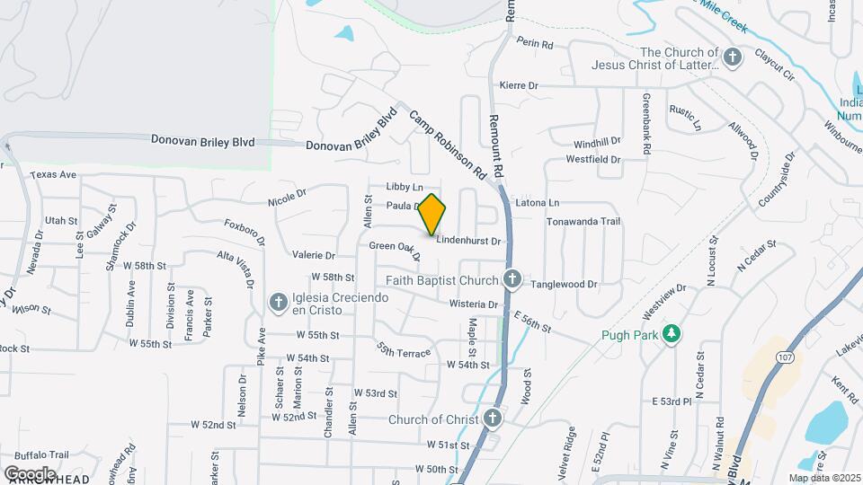 405 Lindenhurst Dr Map and Location Details