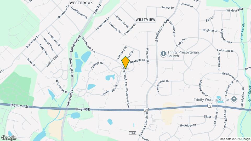 820 Westwood Dr Map and Location Details