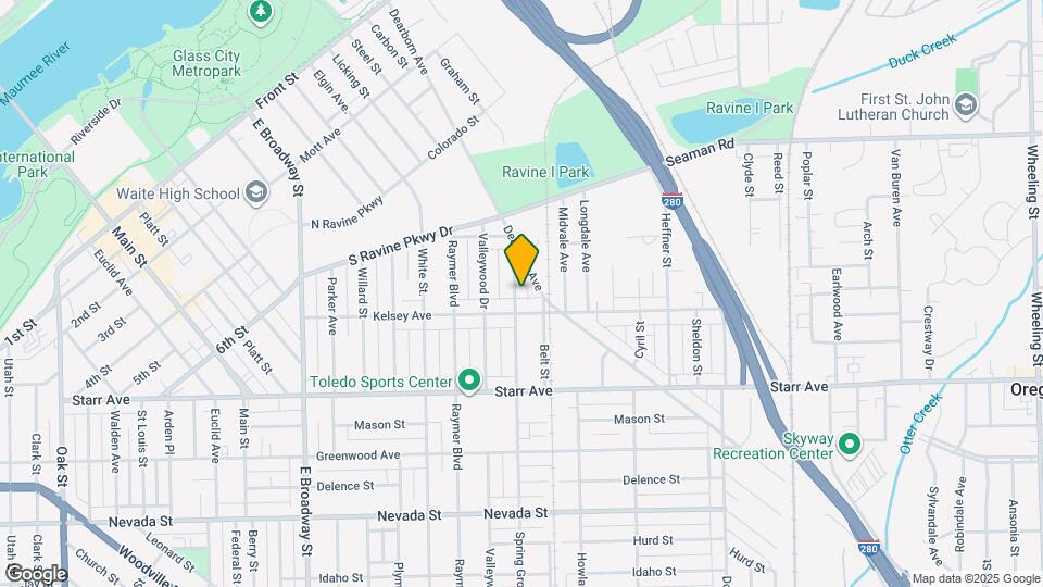 261 Spring Grove Ave Map and Location Details