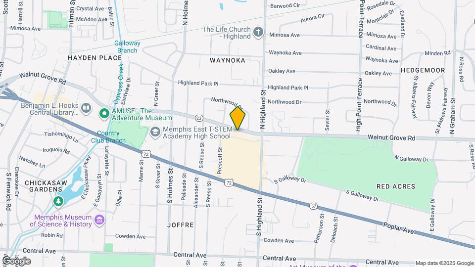 3437 Walnut Grove Rd Map and Location Details