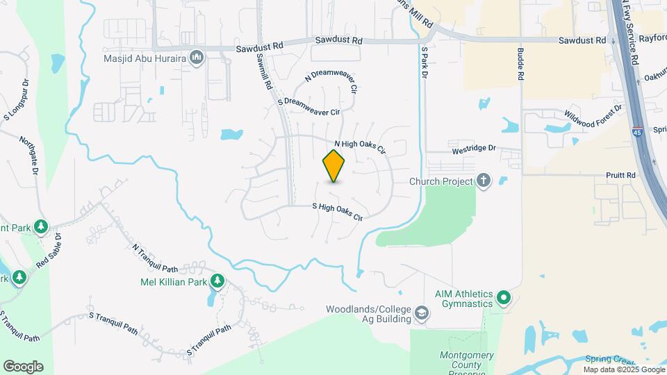 36 N Rain Forest Ct Map and Location Details