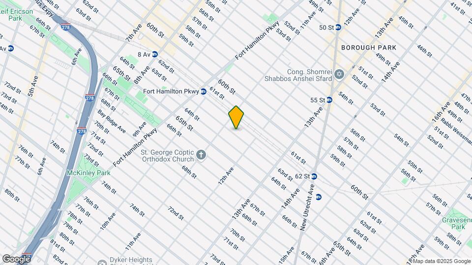 1125 63rd St Mapa y Detalles de la Ubicación