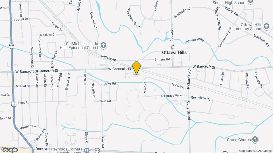 4517 W Bancroft St, Unit 3 Map and Location Details