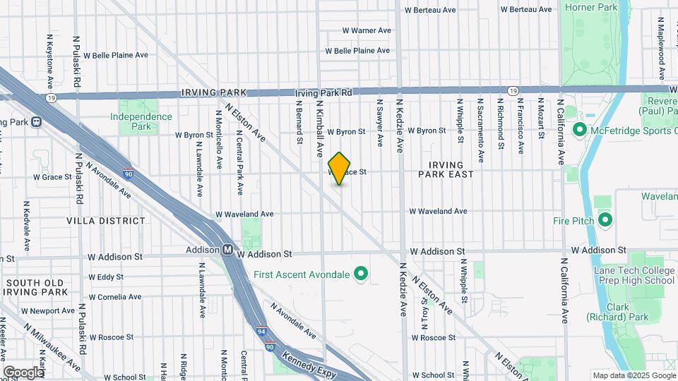 3730 N Christiana Ave Map and Location Details