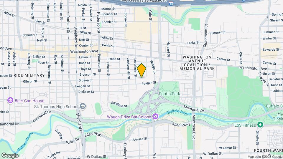 3925 Gibson St Map and Location Details