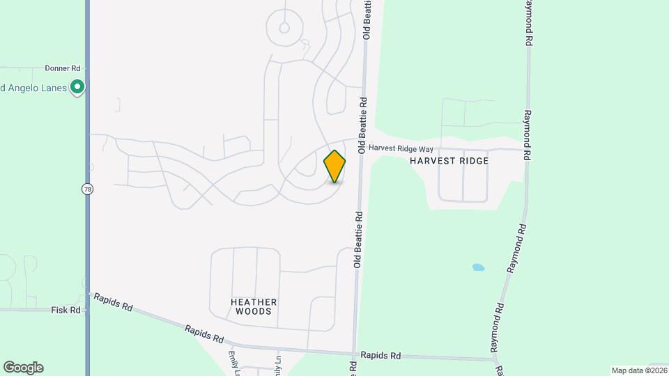 825 Willowbrook Dr Map and Location Details