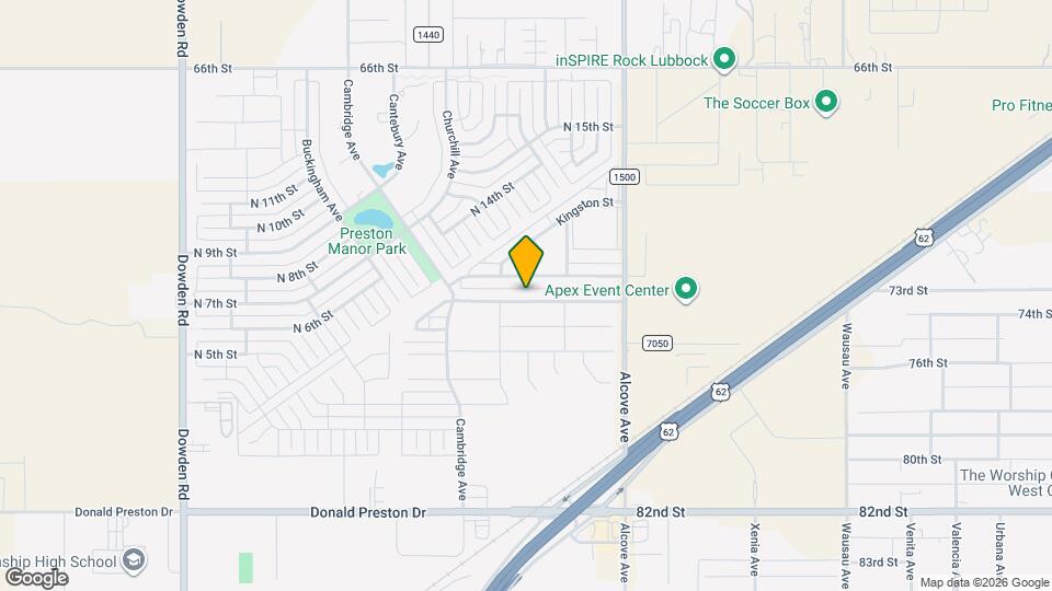 1124 N 7th St Map and Location Details