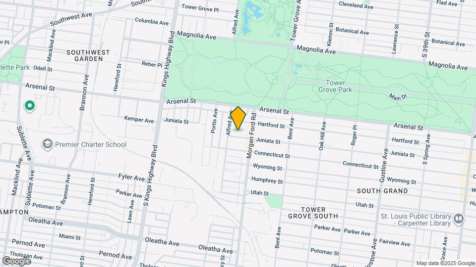 4333 Juniata St Map and Location Details