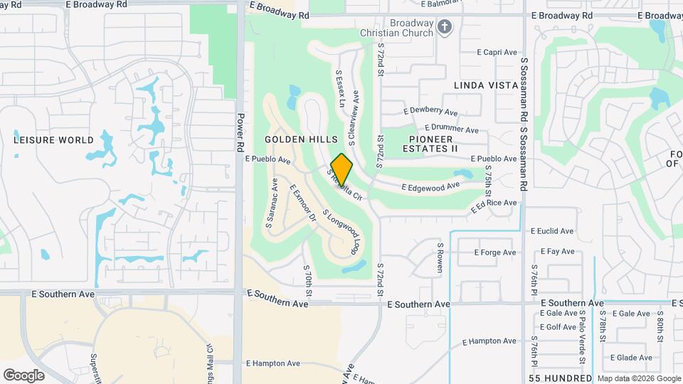 842 S Revolta Cir Map and Location Details