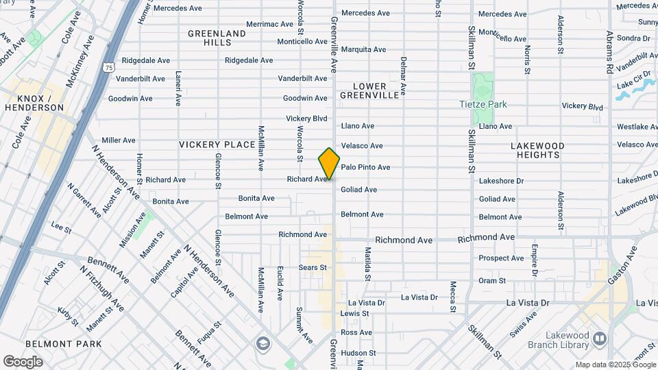 5642 Richard Ave Map and Location Details