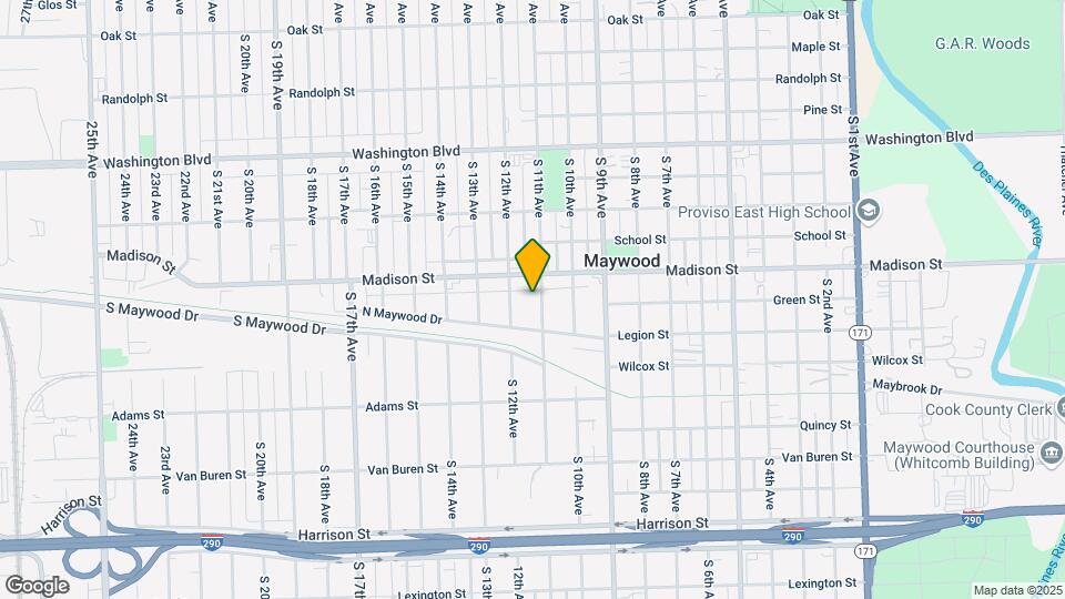 1014 S 11th St Mapa y Detalles de la Ubicación