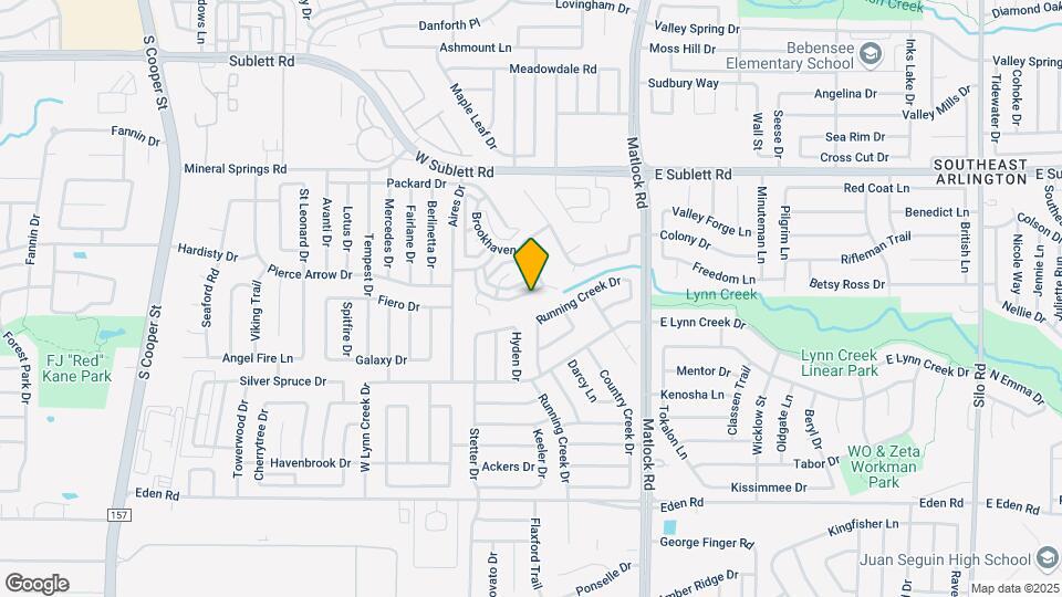 818 Valleybrooke Dr Map and Location Details