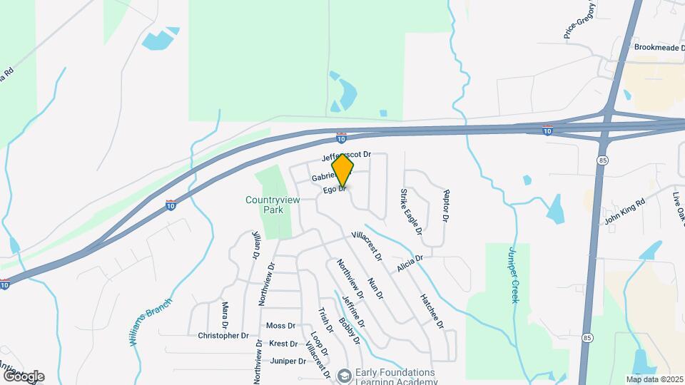 1218 Ego Dr Map and Location Details