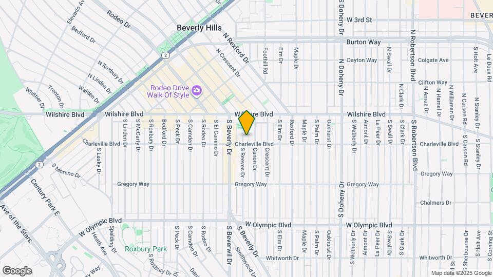 148 S Reeves Dr Mapa y Detalles de la Ubicación