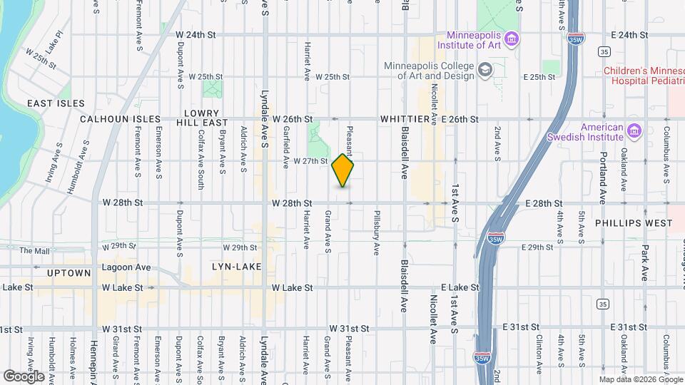 2740 Pleasant Ave Mapa y Detalles de la Ubicación