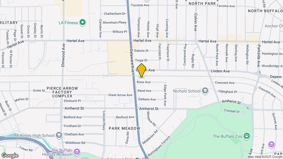 24 Knox Ave Map and Location Details