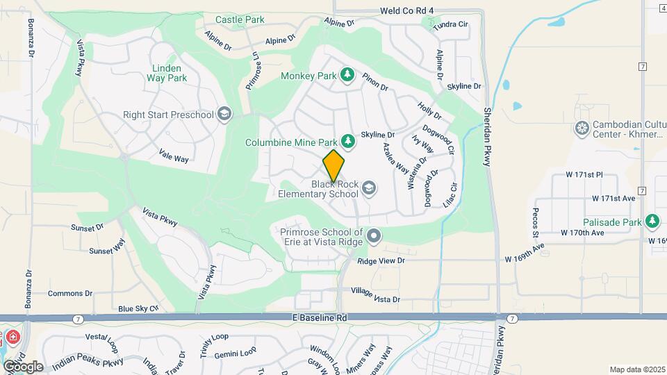 1983 Cedarwood Pl Map and Location Details
