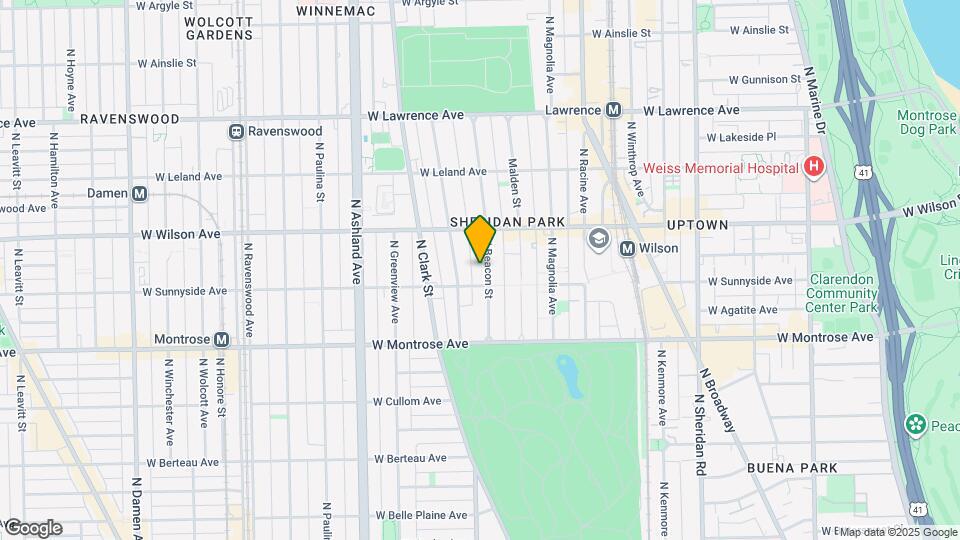 4520 N Beacon St Map and Location Details