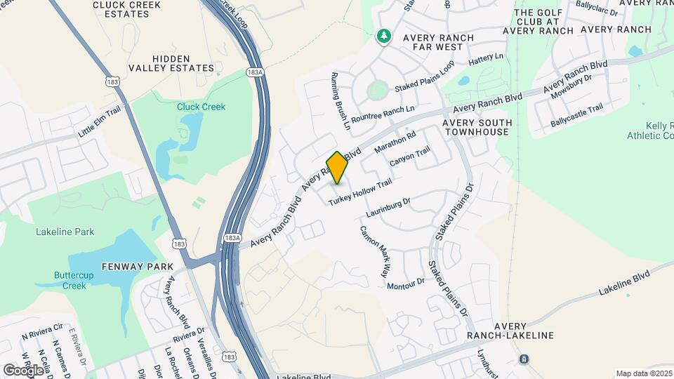 11613 Faubian Ln Map and Location Details