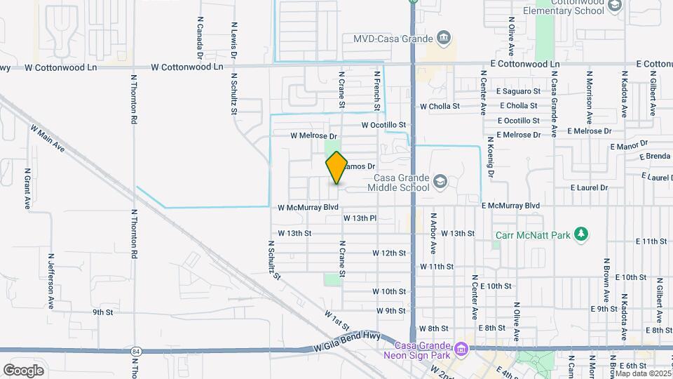1409 N French St Map and Location Details