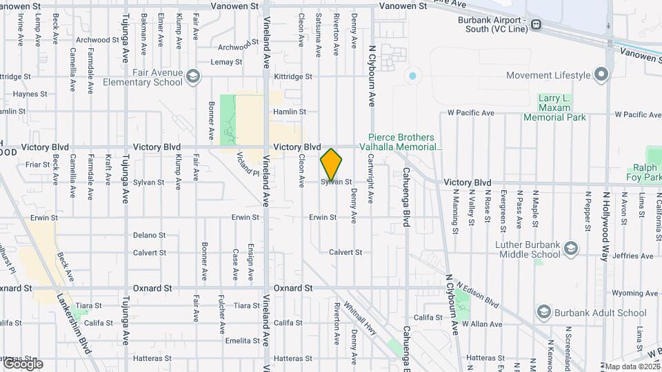 6259 Riverton Ave Map and Location Details