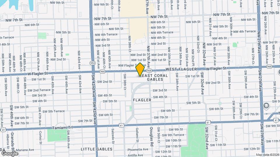 3780 SW 1st St Map and Location Details