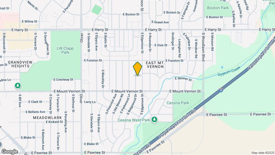 1902 S Ridgewood Dr Map and Location Details