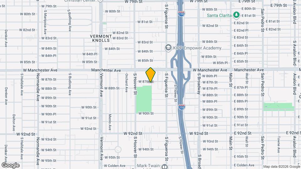 602 W 87th St, Unit 602 1-2 Map and Location Details