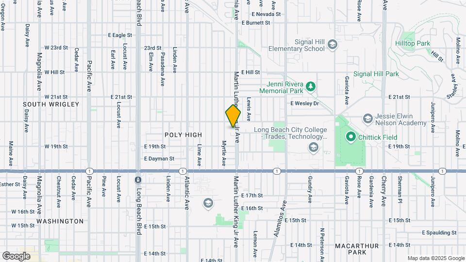 1961 Martin Luther King Jr Ave Mapa y Detalles de la Ubicación
