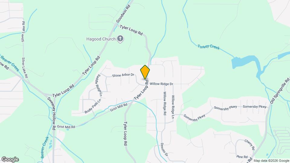 5944 Tyler Loop Rd Map and Location Details