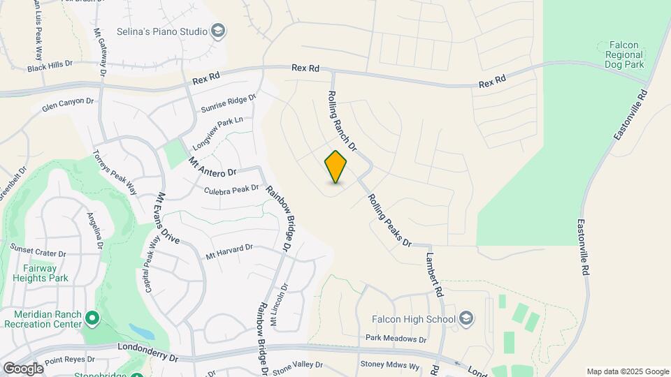 10722 Rolling Mesa Dr Mapa y Detalles de la Ubicación