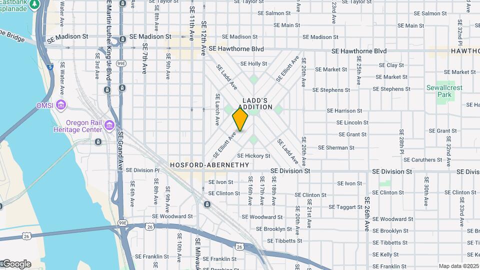 2124 SE Elliott Ave, Unit 1 Map and Location Details