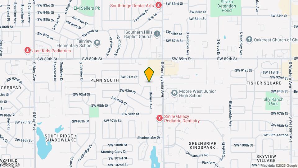 2205 SW 93rd Pl Map and Location Details
