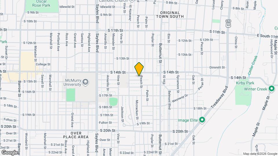 1610 S 15th St Map and Location Details