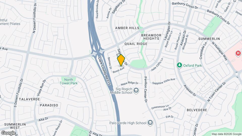 11020 Rossi Ave Mapa y Detalles de la Ubicación