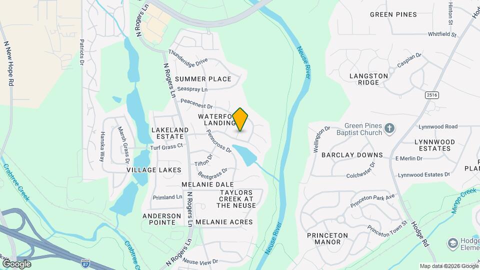 804 Falling Wind Ct Map and Location Details