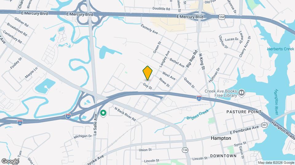 722 Langley Ave Map and Location Details