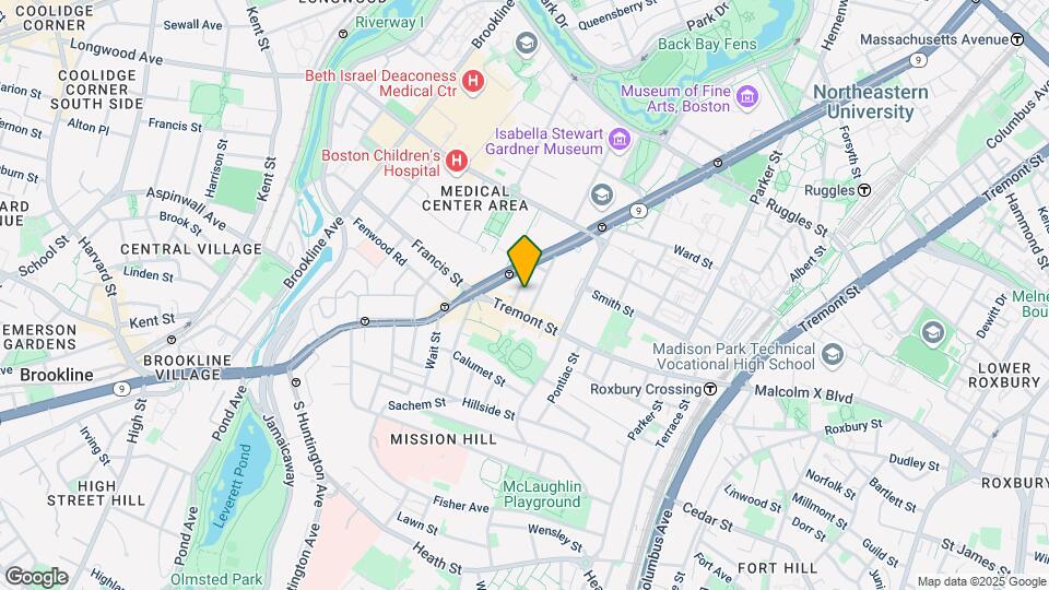 5 Wigglesworth St, Unit 1 Map and Location Details