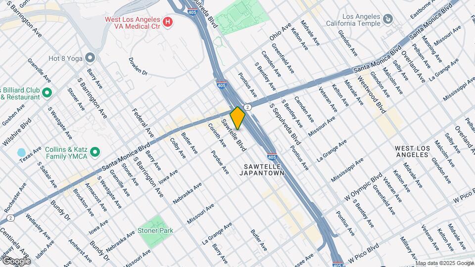 1700 SAWTELLE BLVD PH9, Unit PH9 Mapa y Detalles de la Ubicación